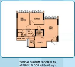 Blk 666A Waterway Woodcress (Punggol), HDB 3 Rooms #455762941